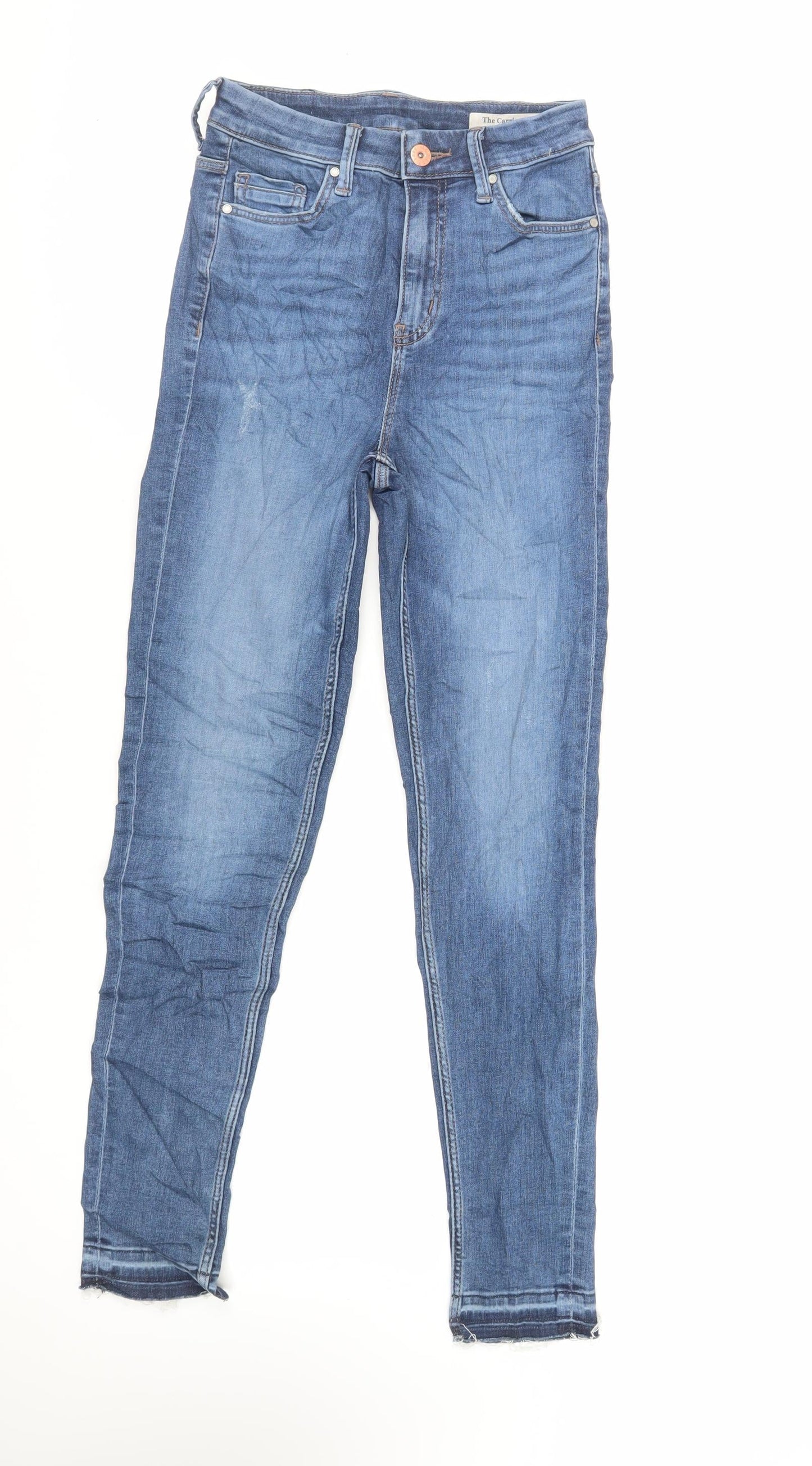 Womens UK Size 6 Marks and Spencer Regular Fit Skinny Blue Jeans