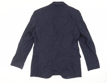 Mens UK Size 40 Marks and Spencer Regular Blue Suit Jacket