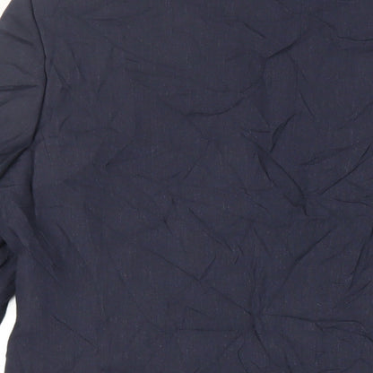 Mens UK Size 40 Marks and Spencer Regular Blue Suit Jacket
