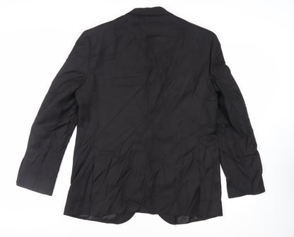 Mens UK Size 42 Marks and Spencer Regular Black Suit Jacket