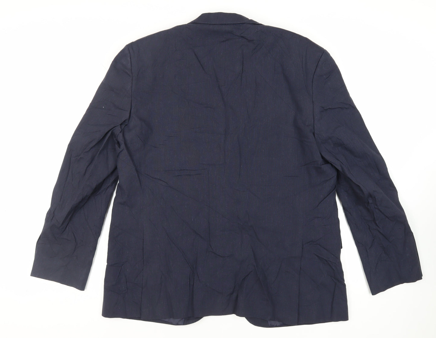 Mens UK Size 44 Marks and Spencer Regular Blue Suit Jacket