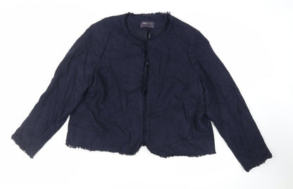 Womens UK Size 20 Marks and Spencer Blue Jacket