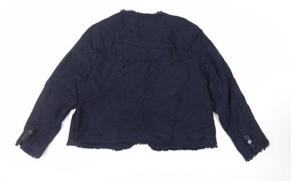 Womens UK Size 20 Marks and Spencer Blue Jacket