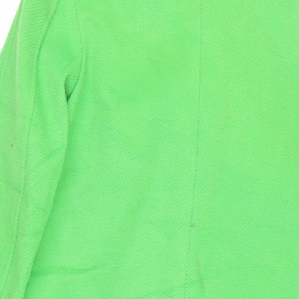 Womens UK Size 8 Marks and Spencer Green Overcoat