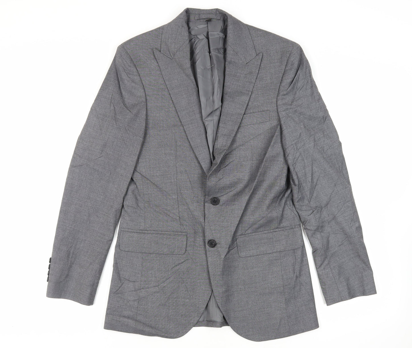 Mens UK Size 36 Marks and Spencer Regular Grey Suit Jacket