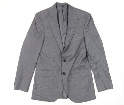 Mens UK Size 36 Marks and Spencer Regular Grey Suit Jacket