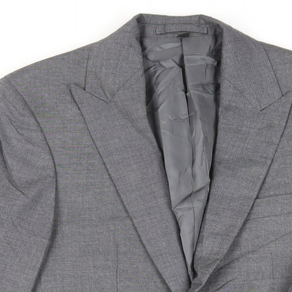 Mens UK Size 36 Marks and Spencer Regular Grey Suit Jacket
