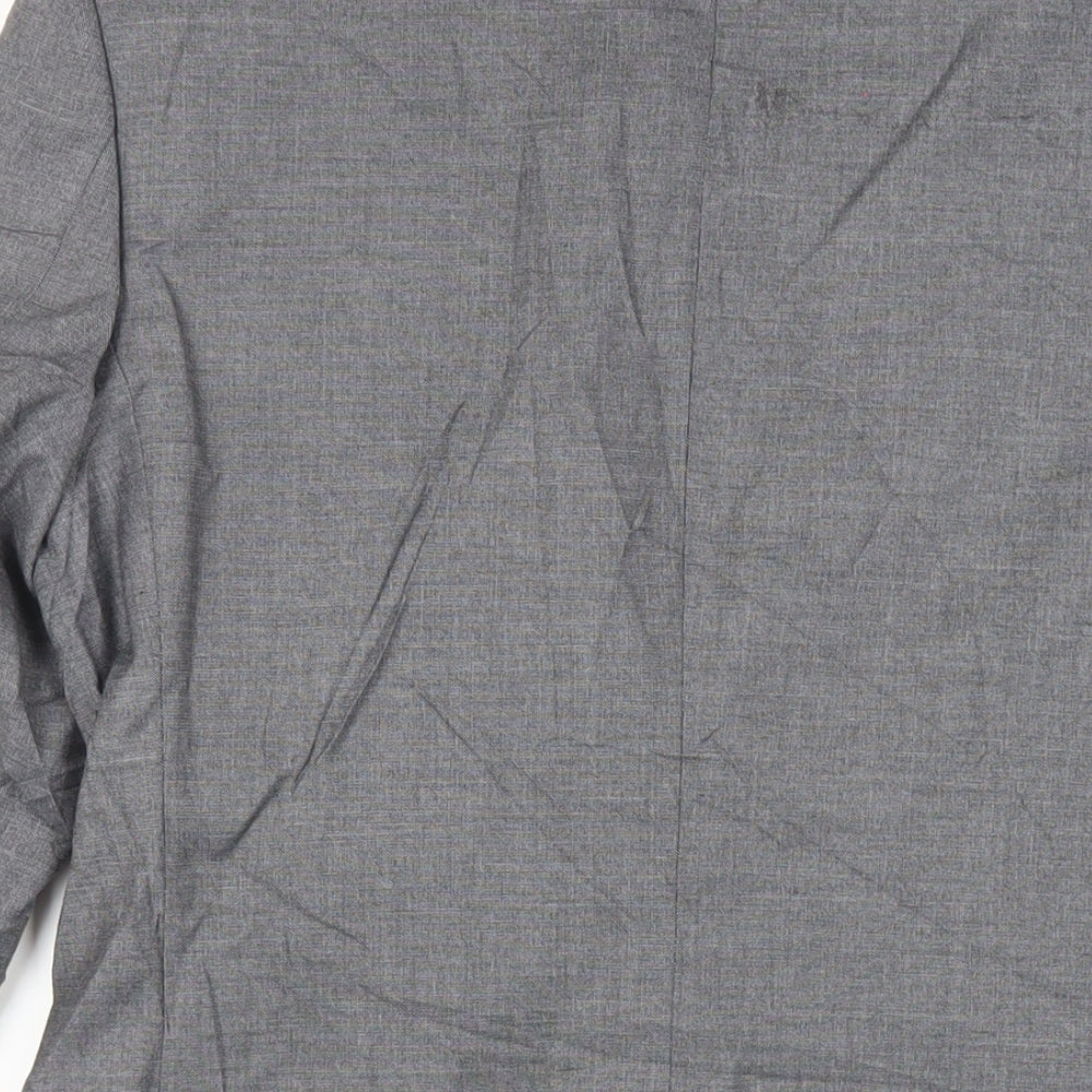 Mens UK Size 36 Marks and Spencer Regular Grey Suit Jacket