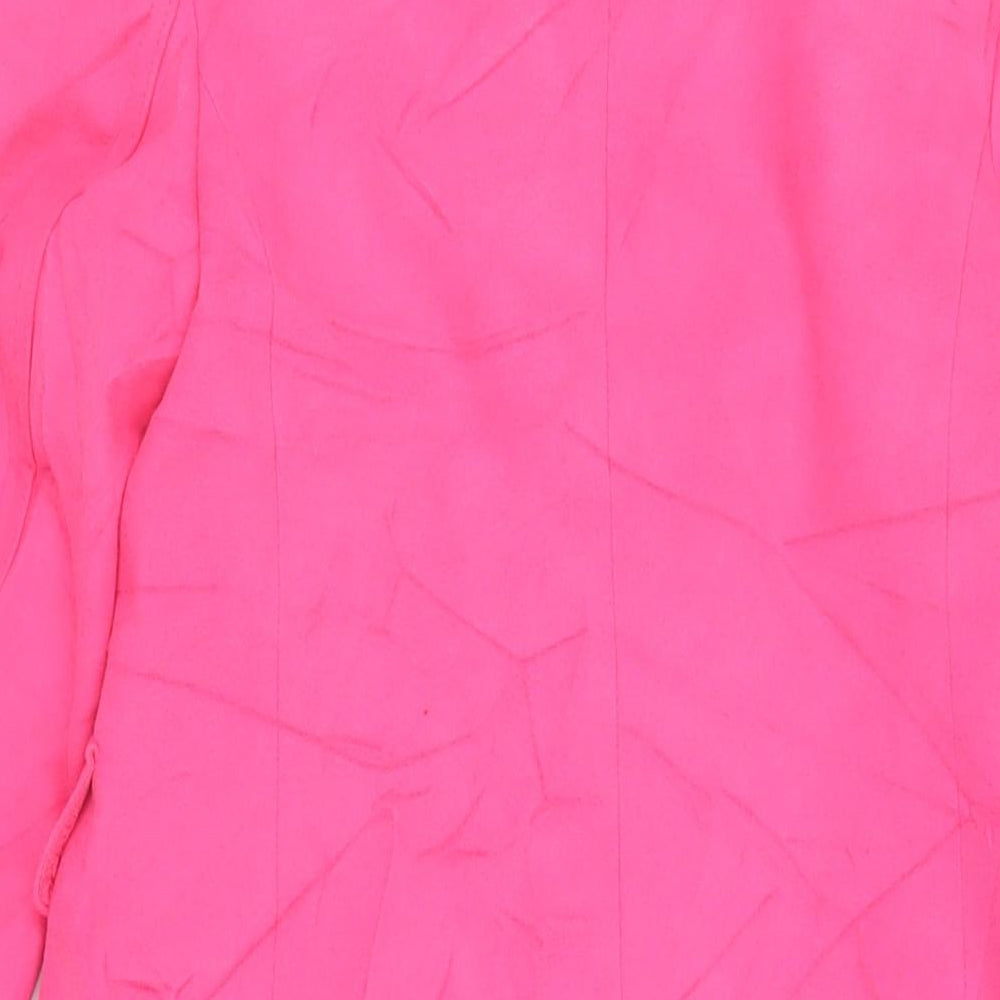 Womens UK Size 8 Marks and Spencer Pink Overcoat
