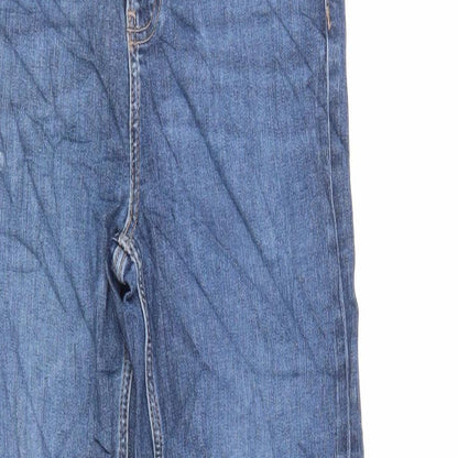 Womens UK Size 8 Marks and Spencer Regular Fit Skinny Blue Jeans