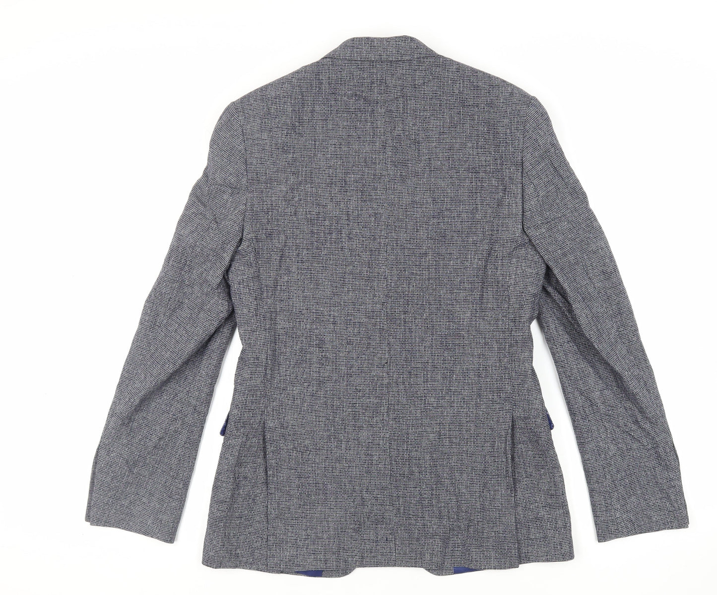 Mens UK Size 36 Marks and Spencer Regular Blue Suit Jacket