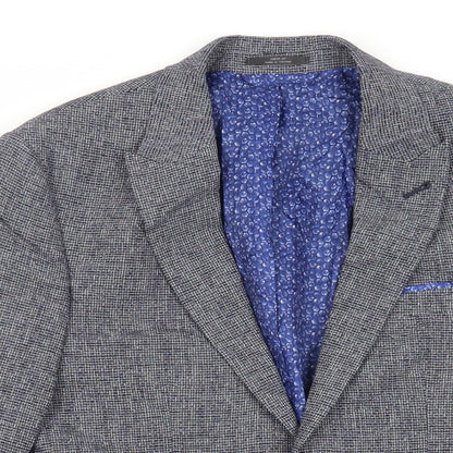 Mens UK Size 36 Marks and Spencer Regular Blue Suit Jacket
