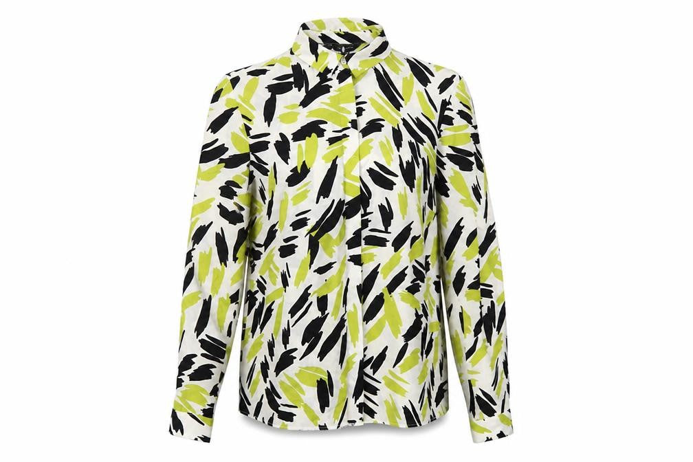 Womens UK Size 12 New Look Green Basic Button-Up