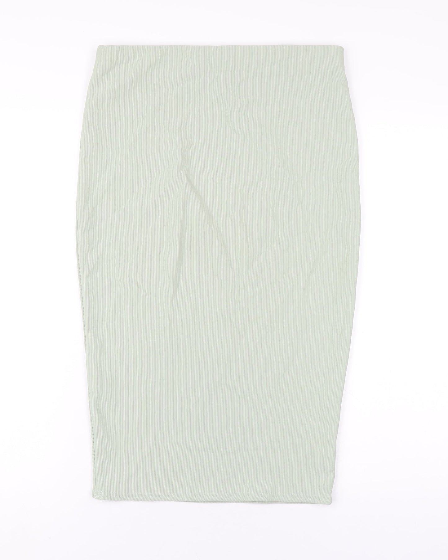 In the Style Womens Green Polyester Straight & Pencil Skirt Size 14