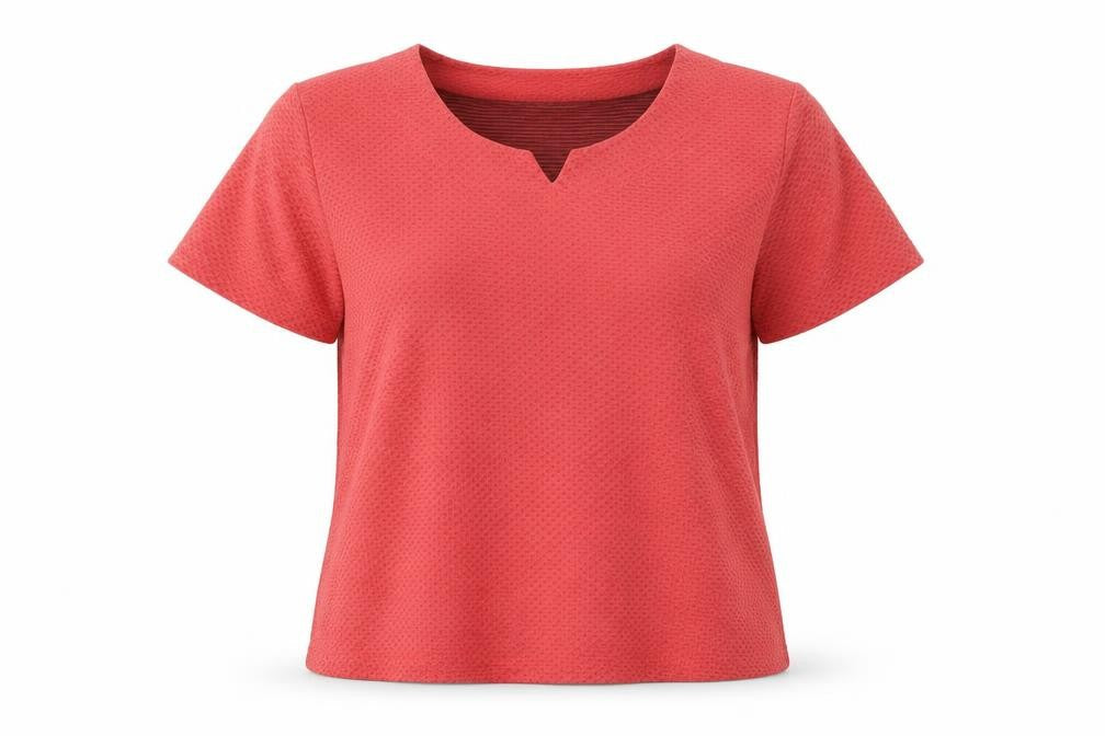 Womens UK Size 20 EWM Pink Basic T-Shirt