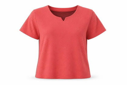 Womens UK Size 20 EWM Pink Basic T-Shirt