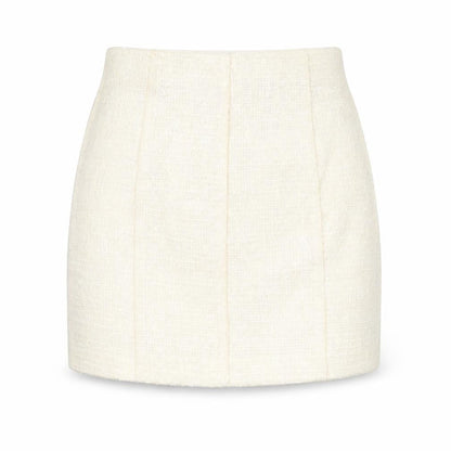Womens UK Size XL Zara A-Line Tweed Skirt