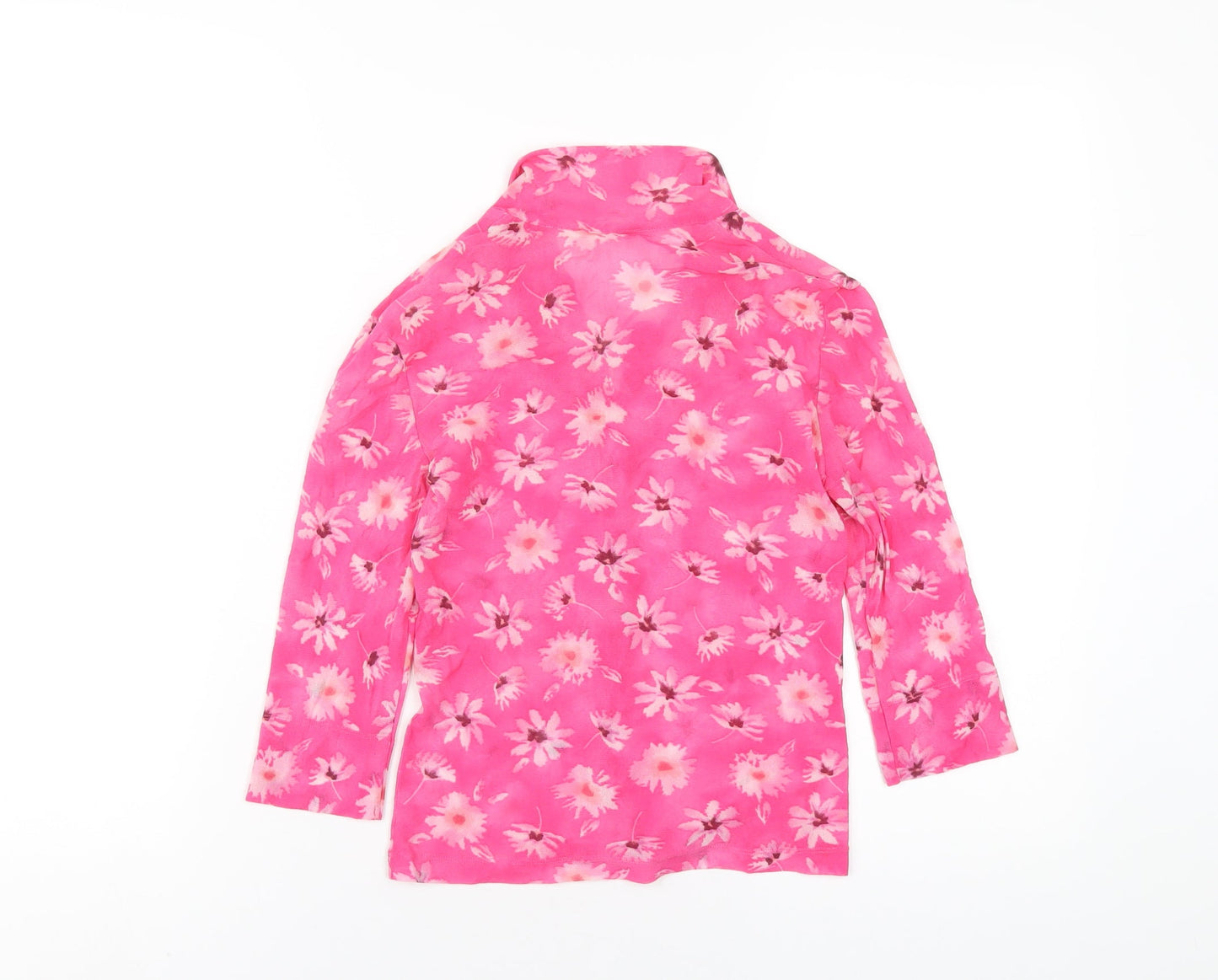 Womens UK Size S Kookai Pink Basic Button-Up