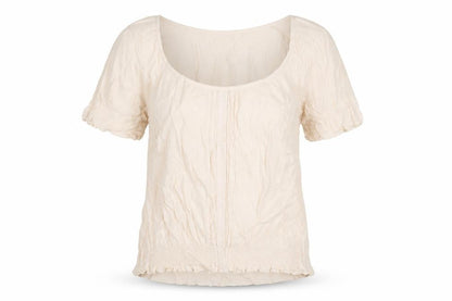 Womens UK Size 6 Oasis Pink Basic Blouse