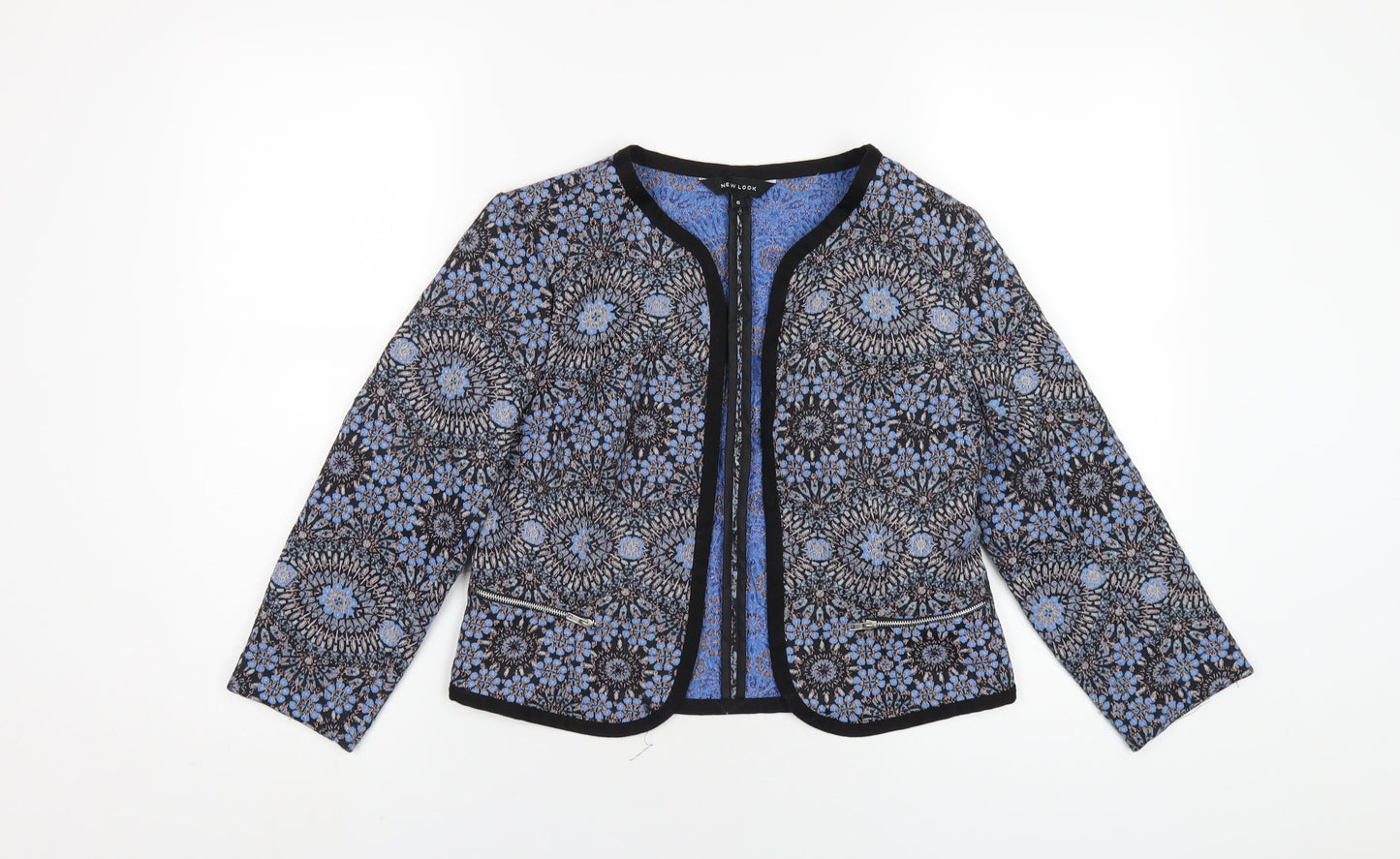 Womens UK Size 6 New Look Blue Jacket