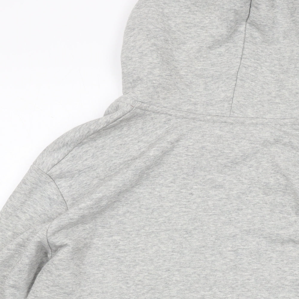 Bpoden Womens Grey Cotton Pullover Hoodie Size S Pullover
