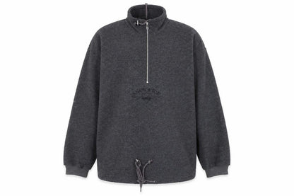 Vittorio Rossi Mens Grey Polyester Pullover Sweatshirt Size M
