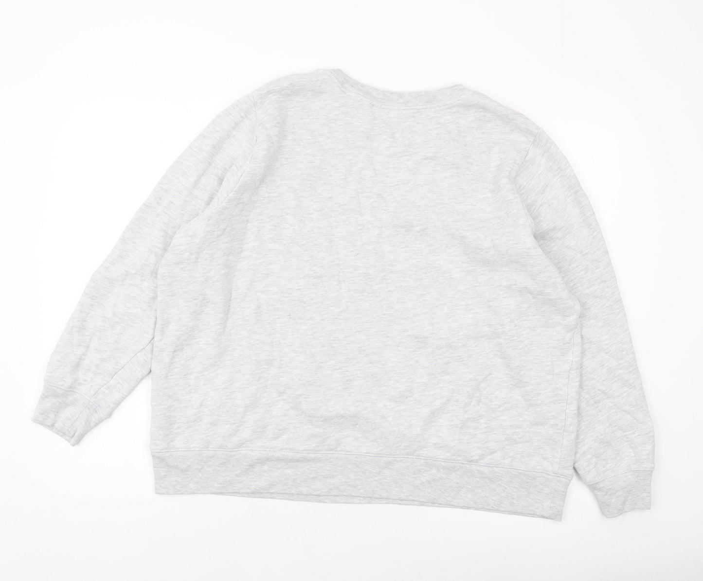 Womens UK Size 22 Marks and Spencer Grey Pullover Sweatshirt