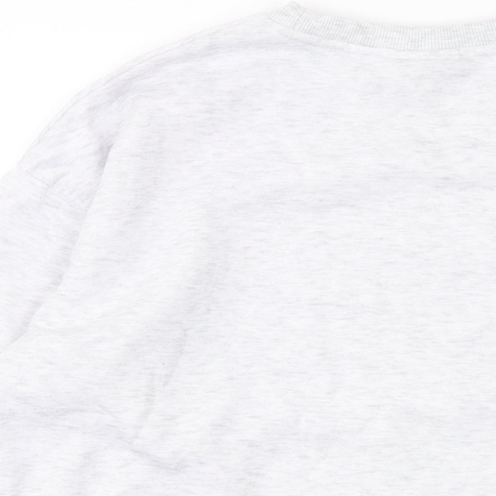 Womens UK Size 6 Disney Grey Pullover Sweatshirt