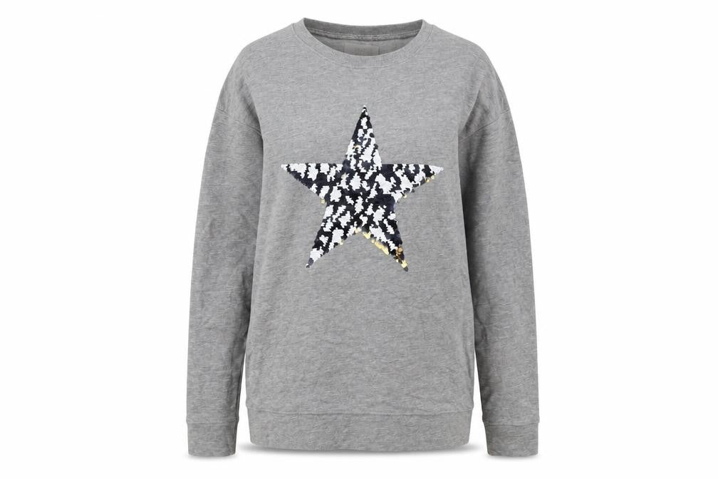 Next Womens Grey Cotton Pullover Sweatshirt Size XS Pullover