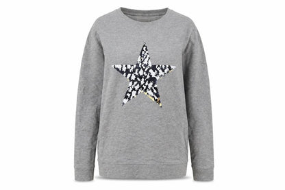 Next Womens Grey Cotton Pullover Sweatshirt Size XS Pullover