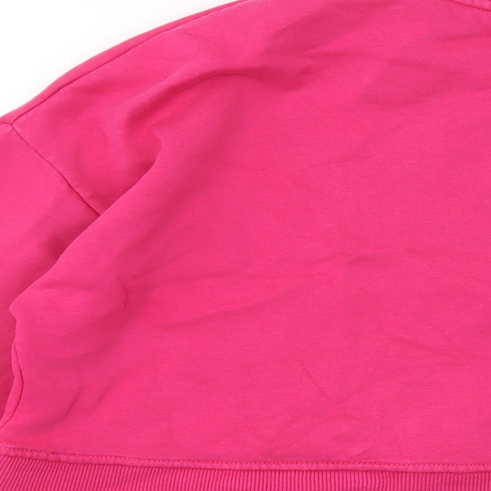 Womens UK Size 10 Disney Pink Pullover Sweatshirt