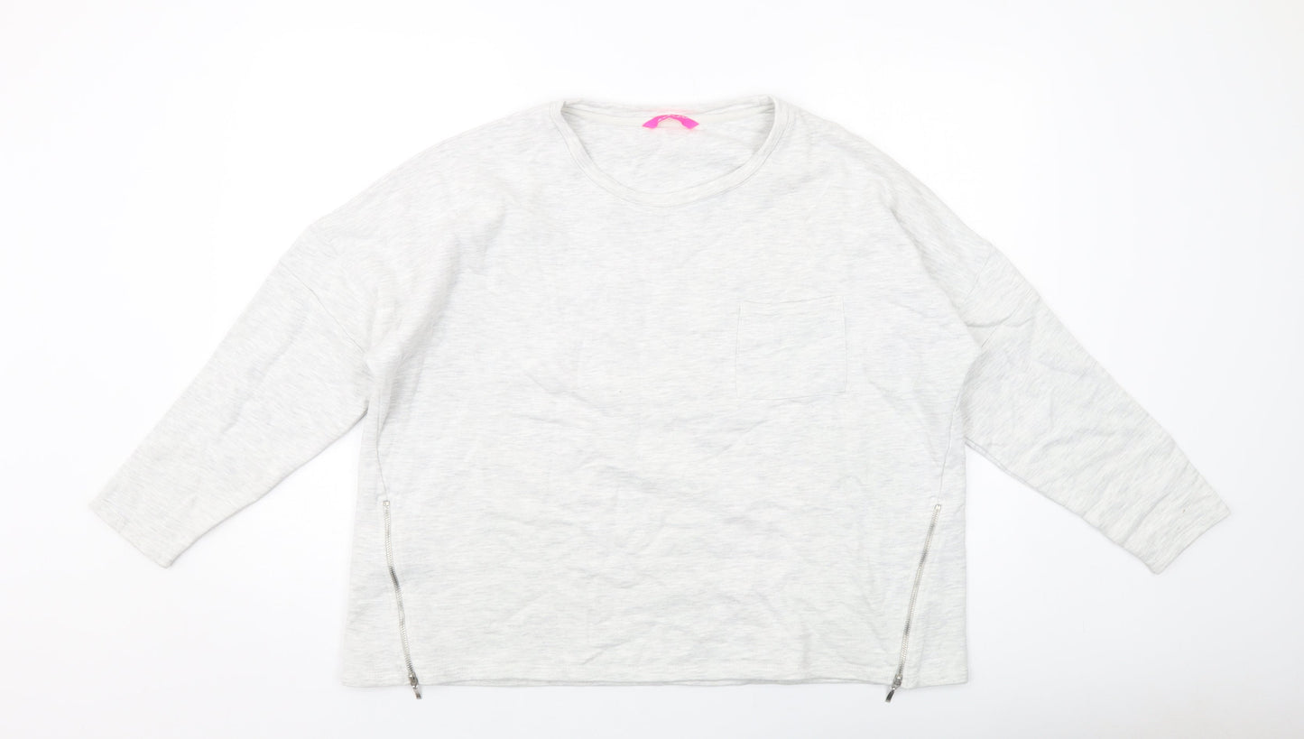 Womens UK Size 18 Marks and Spencer Green Pullover Sweatshirt