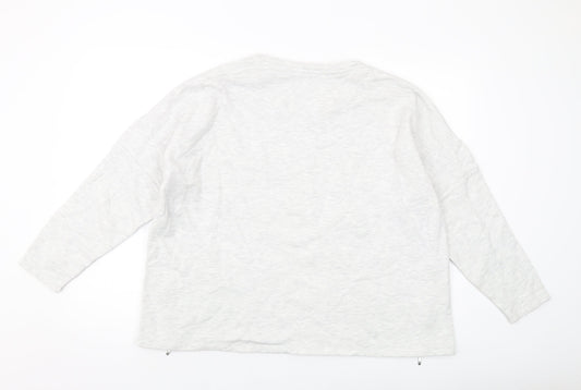 Womens UK Size 18 Marks and Spencer Green Pullover Sweatshirt