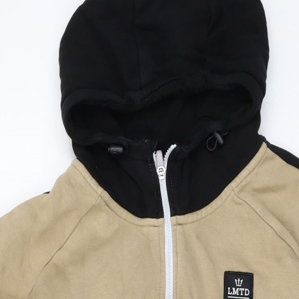 Mens UK Size L NEXT Black Pullover Hoodie