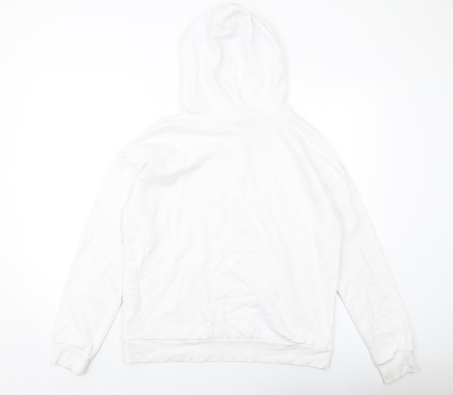 Womens UK Size S Disney White Pullover Hoodie