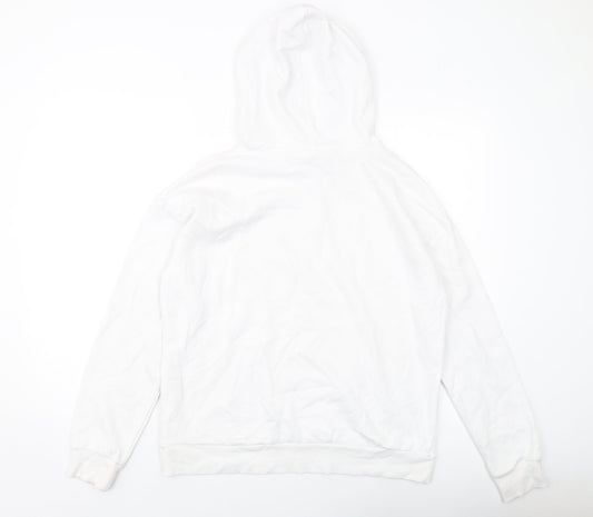 Womens UK Size S Disney White Pullover Hoodie