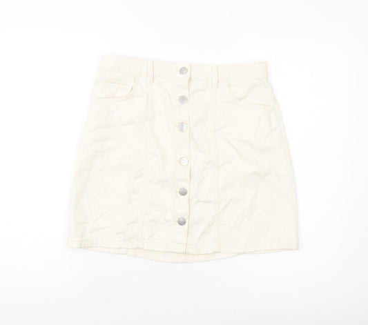 Womens UK Size 12 Tulchan Mini Denim Skirt