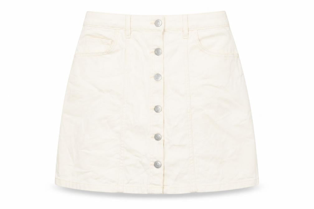 Womens UK Size 12 Tulchan Mini Denim Skirt