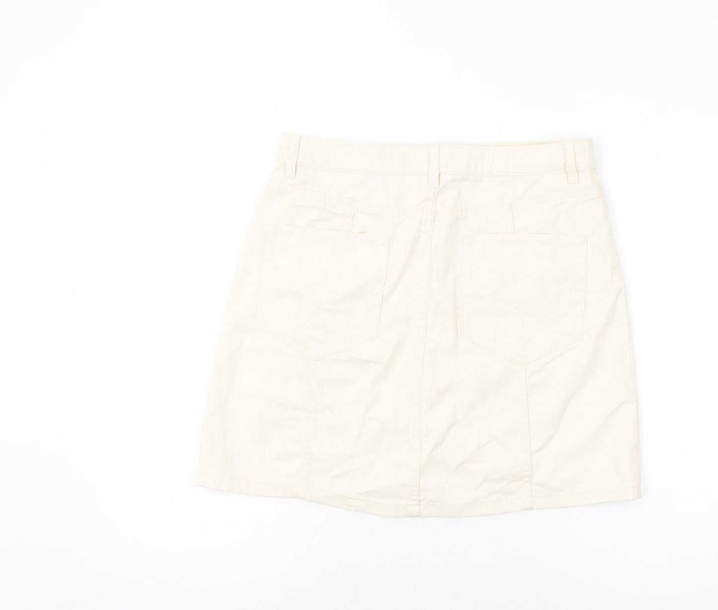 Womens UK Size 12 Tulchan Mini Denim Skirt