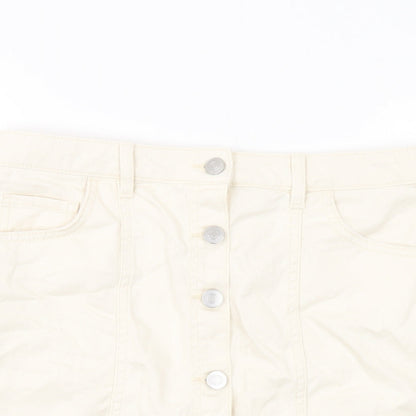 Womens UK Size 12 Tulchan Mini Denim Skirt