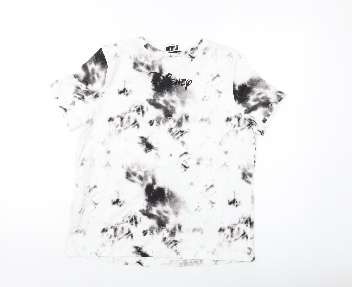 Womens UK Size S Zara White Basic T-Shirt