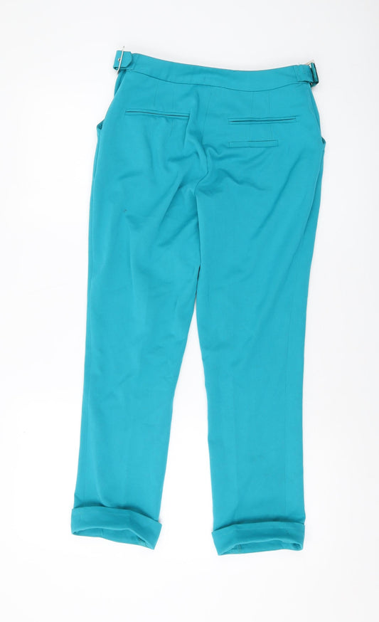 Womens UK Size 8 ASOS Regular Fit  Blue Trousers