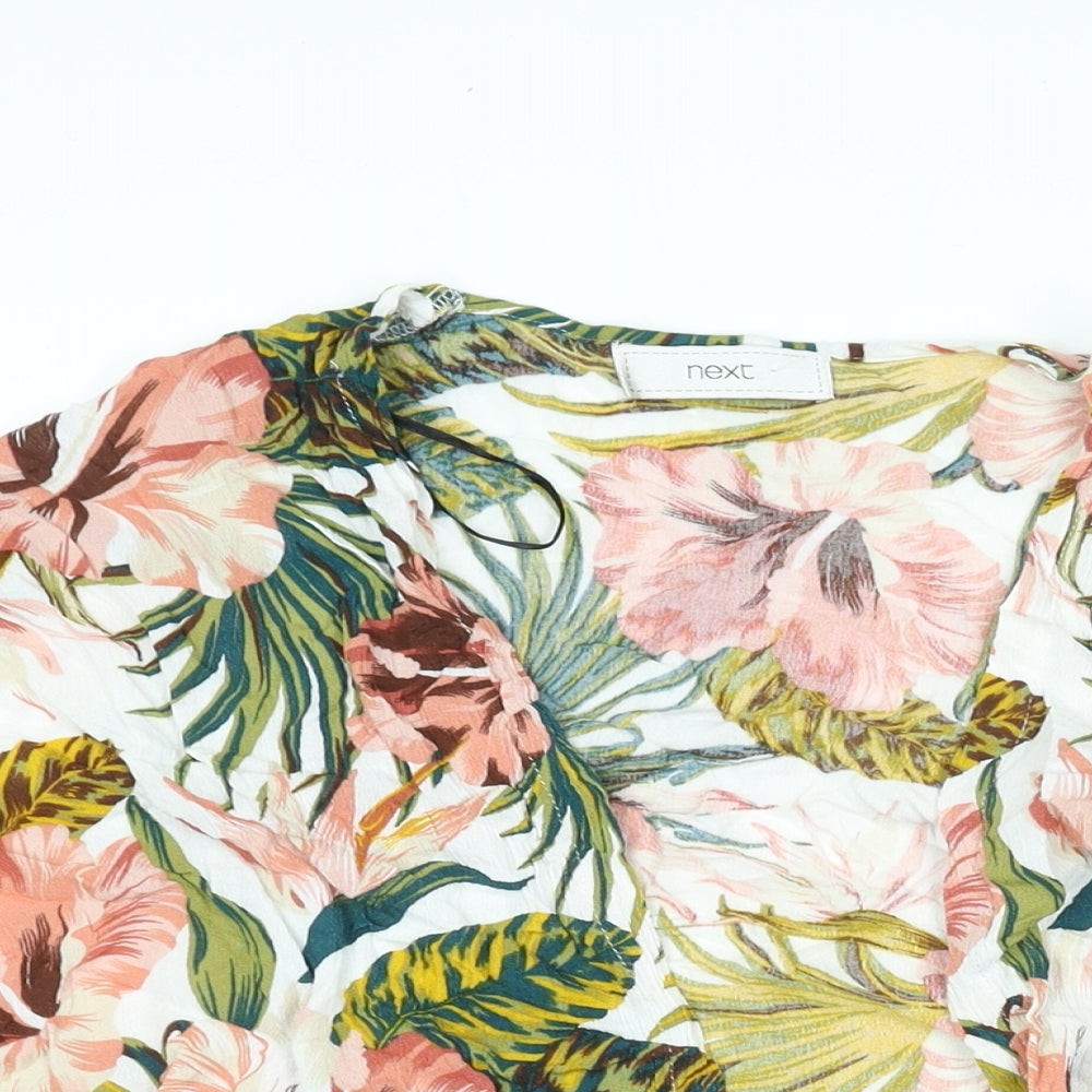 Womens UK Size L NEXT Multicoloured Kimono Blouse