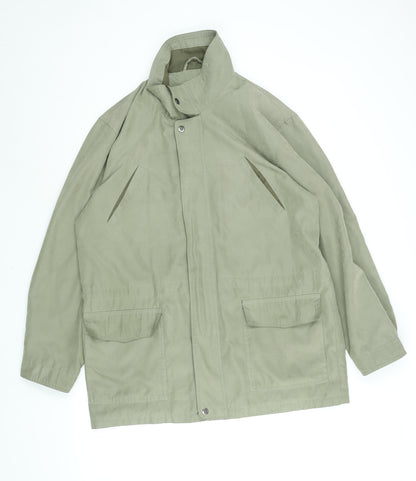 ADME Mens Green Jacket Size L Zip