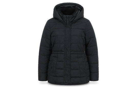 Womens UK Size XS Gap Black Quilted Coat
