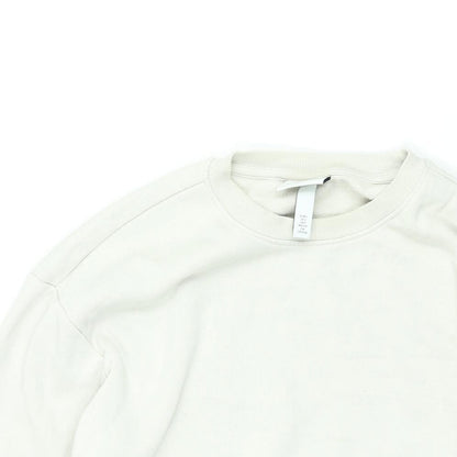 Mens UK Size S H&M Beige Pullover Sweatshirt