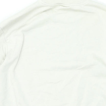 Mens UK Size S H&M Beige Pullover Sweatshirt