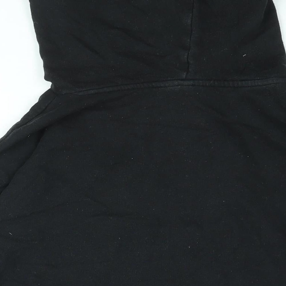 Divided by H&M Womens Black Cotton Pullover Hoodie Size M Pullover - NASA Planet
