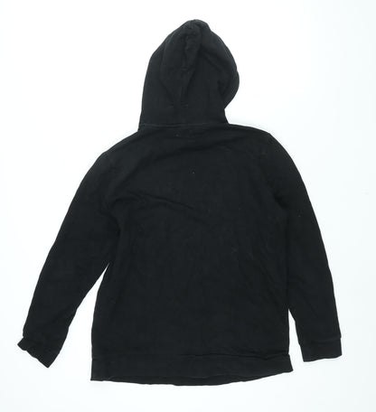 Mens UK Size M ASOS Black Pullover Hoodie
