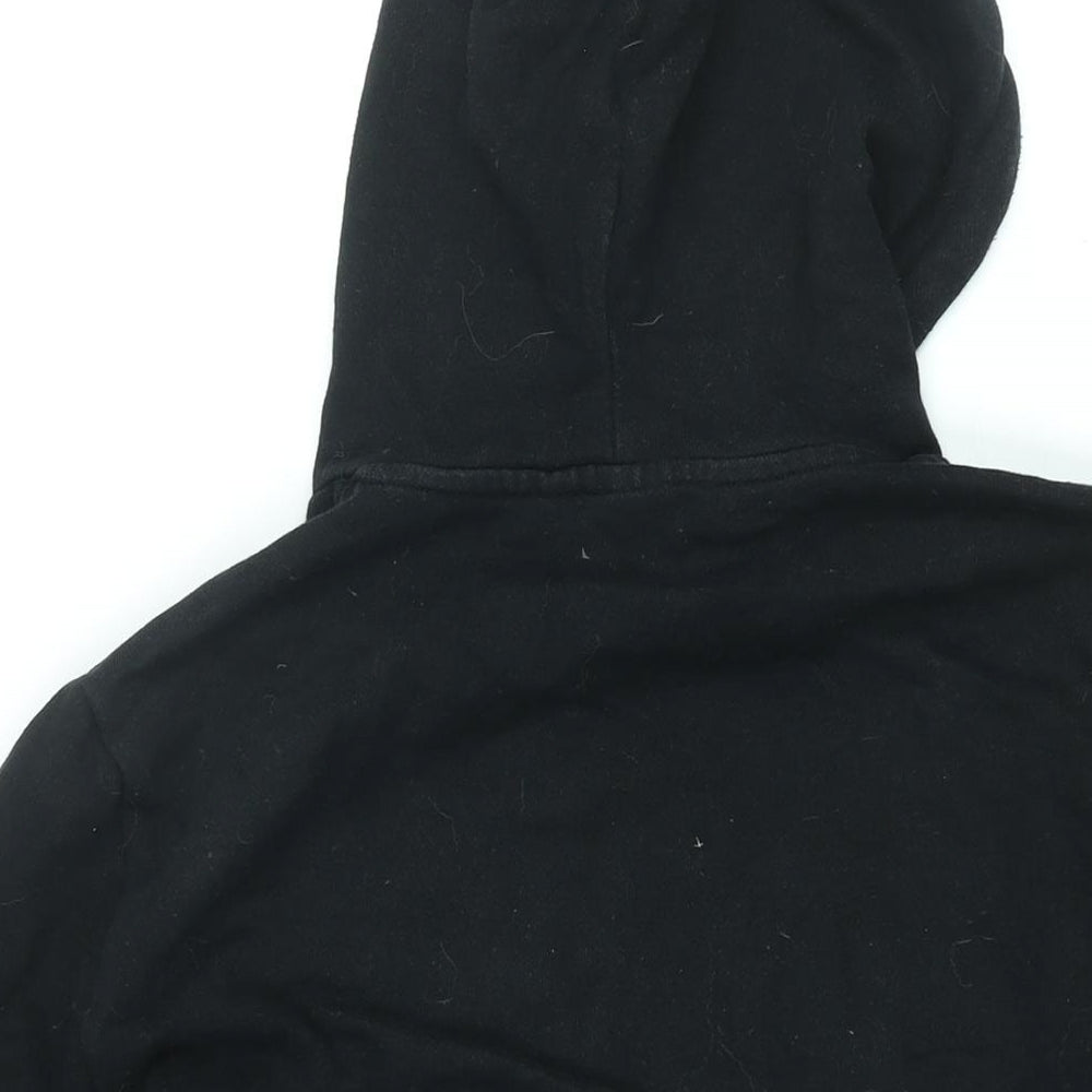 Mens UK Size M ASOS Black Pullover Hoodie
